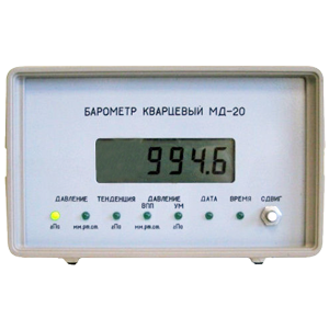 МД-20 барометр кварцевый промышленного исполнения (металлический корпус), Изображение №1