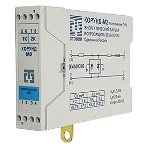 Корунд-М2-DIN барьер искрозащиты пассивный, Изображение №1