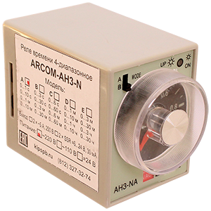 ARCOM-AH3-NA-220VAC реле времени, Изображение №1