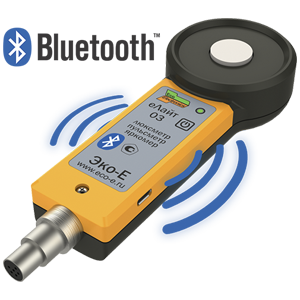 еЛайт-03-Bluetooth люксметр-пульсметр-яркомер для смартфона, Изображение №1