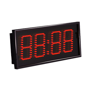 Импульс-408-R часы электронные офисные (красная индикация), Изображение №1