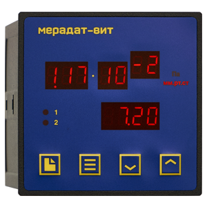 Мерадат-ВИТ12Т6 вакуумметр тепловой, Изображение №1