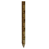М-104 рейка снегомерная переносная, дерево, 1800 мм