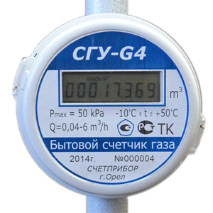 СГУ-G4 счетчик газа ультразвуковой, Изображение №1