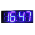 Импульс-421-2Х-B часы электронные офисные двусторонние (синяя индикация)