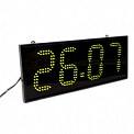 Импульс-413-MS-G часы электронные главные офисные (зеленая индикация)