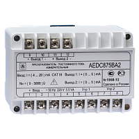 AEDC875AA2 преобразователь измерительный постоянного тока в выходной сигнал 0-5 мА