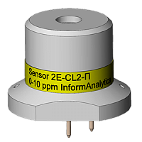 2E-Cl2-П сенсор электрохимический на хлор, 0-10 ppm