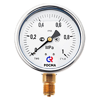 ТМ-320Р.00-(0...0,1-10)МПа-кл.т.1,5 манометр виброустойчивый