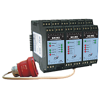ГСМ-03-04-4/2/А-1-2-3 газосигнализатор горючих газов стационарный 4-канальный модульный