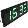 Импульс-NOVA-100-G часы электронные офисные (зеленая индикация)