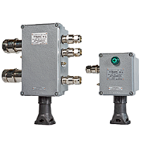 КЗГП-ВЭЛ-3.2-РЕ/2-СК-(С-1БМ-М25)х1(А)-2ExeIIT6-В1,5 коробка зажимов взрывозащищенная