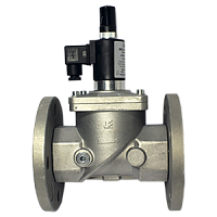 BELT-BEV-696RMF6-6бар-DN125мм клапан электромагнитный с ручной перезарядкой, НО, фланец, 220В