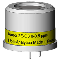 2E-O3 сенсор электрохимический на озон, 0-0,5 ppm