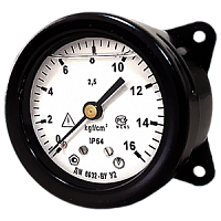 ДМ8032-Ву-У2-(0-1...600)кгс/см2-кл.т.1,5-ФОШ-М12х1,5 манометр показывающий виброустойчивый