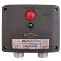 БМС-CO-20 ИБЯЛ.411531.005 блок местной сигнализации, предустановка порога 20 мг/м3 CO