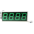 Пояс-4-NTP часы вторичные цифровые (зеленая индикация)