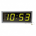 Кварц-2С часы электронные автономные офисные с отображением секунд (зеленая индикация)