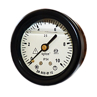 ДМ8032-Ву-У2-(0-1...600)кгс/см2-кл.т.2,5-ОШ-М12х1,5 манометр показывающий виброустойчивый