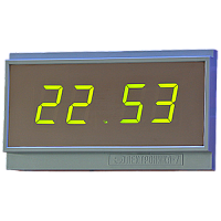 Электроника7-256СМ4 часы электронные офисные автономные, 0.5 кд (белая индикация)
