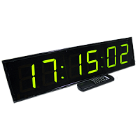 Импульс-NOVA-100-HMS-ETN-NTP-Y часы электронные вторичные офисные (желтая индикация)