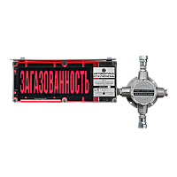 ЭКРАН-СЗ-ККВ-К1-24VDC-(КВМ20; ЗГ; ЗГ) табло светозвуковое взрывозащищенное с коммутационной коробкой