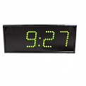 Импульс-410-MS-RS232-G часы электронные главные офисные с управлением от ПК по RS232 (зеленая индикация)