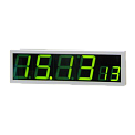 Пояс-6 часы вторичные цифровые с отображением секунд (зеленая индикация)