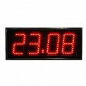Импульс-410-R часы электронные офисные (красная индикация)