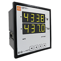 ЩВ120.1-6000/100В-400/5А-МВт-220ВУ-1RS-А-12-К прибор щитовой цифровой электроизмерительный