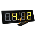Импульс-NOVA-100-Y часы электронные офисные (желтая индикация)