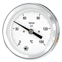 ТБЛ-80-(0...+120)°C-50-1,5-РШ термометр биметаллический