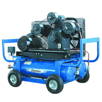 СБ-4/С-90.W95/6.SPE390E-REMEZA компрессор поршневой передвижной с электро. стартер, бензин, 90 л