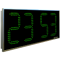 Электроника7-2210С4 часы электронные уличные автономные, 2.5 кд (зеленая индикация)