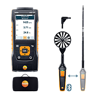 Testo-440-delta-P прибор измерения скорости и оценки качества воздуха в помещении, для вентиляции 1