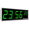 Электроника7-2100СМ6Т часы электронные офисные автономные, 0.5 кд (зеленая индикация), датчик температуры 