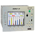 БАЗИС-21.Ц-0-1а59а-133-М контроллер многоканальный ПАЗ, регистрации и сигнализации с цветным ЖКИ