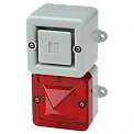 AL100HAC230G/R AlertAlight сигнализатор светозвуковой светодиодный, красный, 104 dB, 230V AC