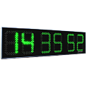 Электроника7-2350С6 часы электронные офисные автономные, 0.5 кд (зеленая индикация)