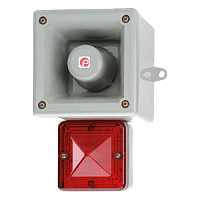 AL105NHDC024G/R AlertAlight сигнализатор светозвуковой светодиодный, красный, 112 dB, 10-30V DC