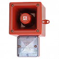 AL105NHDC024R/R AlertAlight сигнализатор светозвуковой светодиодный, красный, 112 dB, 10-30V DC