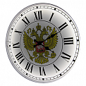 ЧБ часы вторичные стрелочные башенные односторонние с подсветкой, Ø 1800 мм (с логотипом)